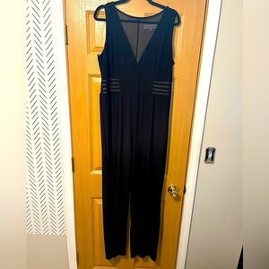 Emma & Michelle Wide Leg Black Jumpsuit